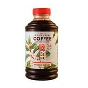 Kohana Organic Cold Brew Coffee Concentrate, French Vanilla, 16 Oz