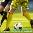 thumbnail image 5 of Lian LifeStyle Boy's 1 Pair Knee High Sports Socks for Baseball/Soccer/Lacrosse S Yellow, 5 of 5