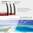 thumbnail image 4 of Lentes de Sol LYZOIT Oversized de Ojo de Gato Polarizados para Mujeres, 4 of 6