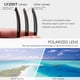 thumbnail image 4 of Lentes de Sol LYZOIT Oversized de Ojo de Gato Polarizados para Mujeres, 4 of 6