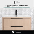 thumbnail image 6 of Fine Fixtures Kingsford Vanity 30" Wide With Drawers - White Oak - Sink Included, 6 of 10