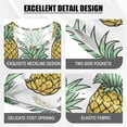 thumbnail image 4 of Pineapple Pattern Summer Pajama Set Soft Cotton Short Sleeve Sleepwear 2PCS Pajama Sets Breathable Lounge Set Size 12Y, 4 of 7