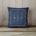 thumbnail image 2 of Silk Navy Outdoor Pillow by Kavka Designs, 2 of 5