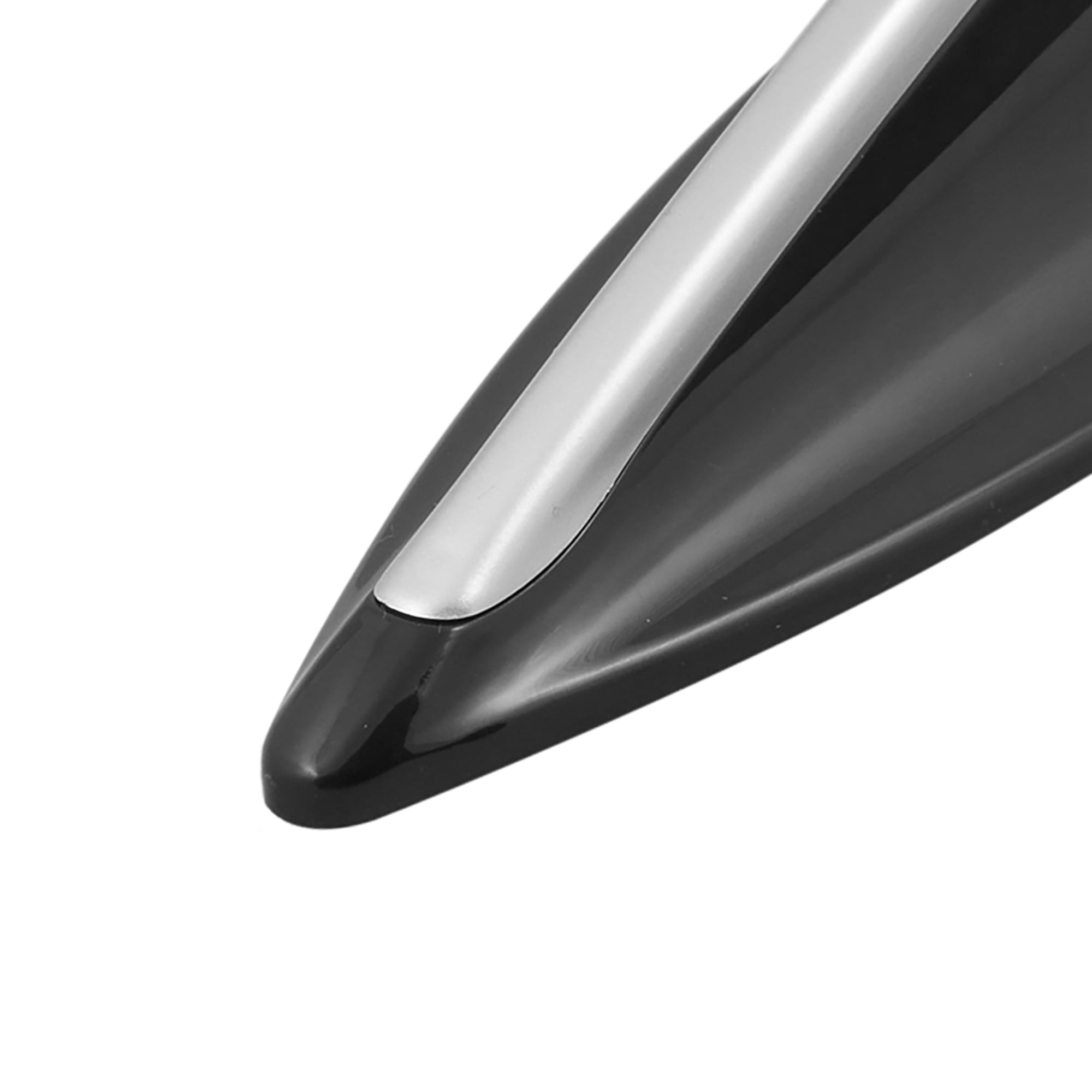 Unique Bargains Black Silver Tone Plastic Anti Static Auto Car Decor Earth Antenna
