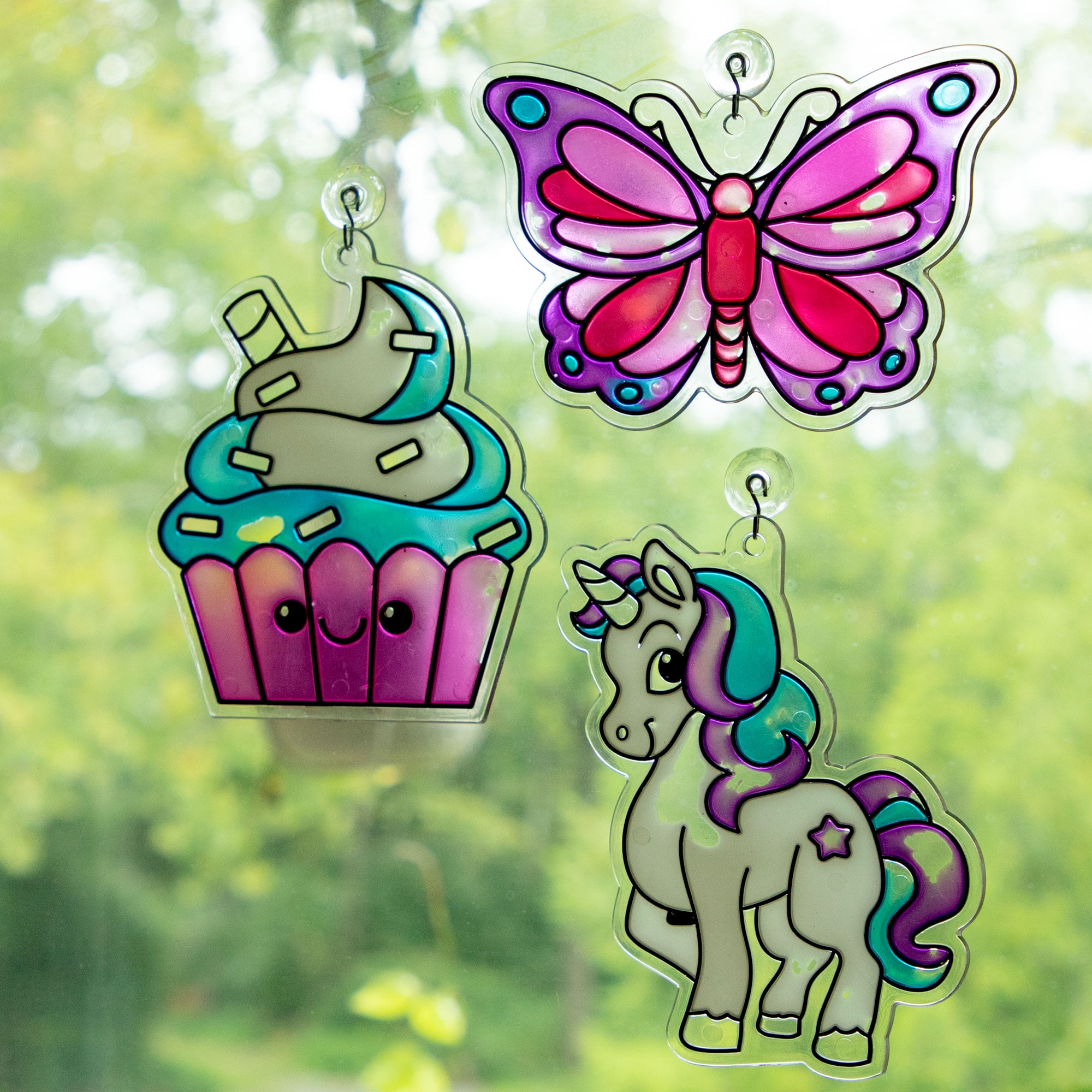 (6 pack) Hello Hobby Jumbo Unicorn Suncatcher