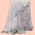 thumbnail image 2 of Scarf for Women Fashion Cotton Stripe Shawl Soft Beach Towel Scarves Bandanas, 2 of 2