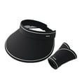 thumbnail image 1 of WEIYLL Empty Top Sun Hat Large Brim For Face Shading Adjustable Hood Circumference For Summer Sun Hat Black for -, 1 of 4
