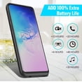 thumbnail image 4 of y Case for Samsung Galaxy S10,[7500mAh] Portable Charging Case External y Pack for Samsung Galaxy S10, 4 of 5