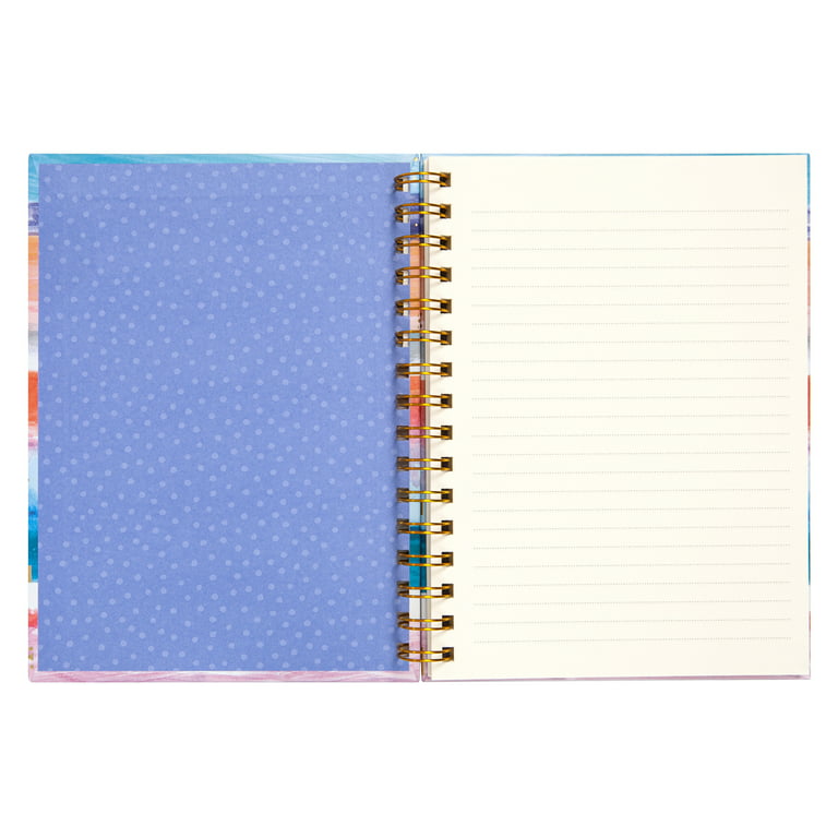 Blank Spiral Notebook Journal, Positive Journal, Lined