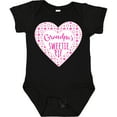 thumbnail image 3 of Inktastic Grandpa's Sweetie Pie with Pink Hearts Boys or Girls Baby Bodysuit, 3 of 5