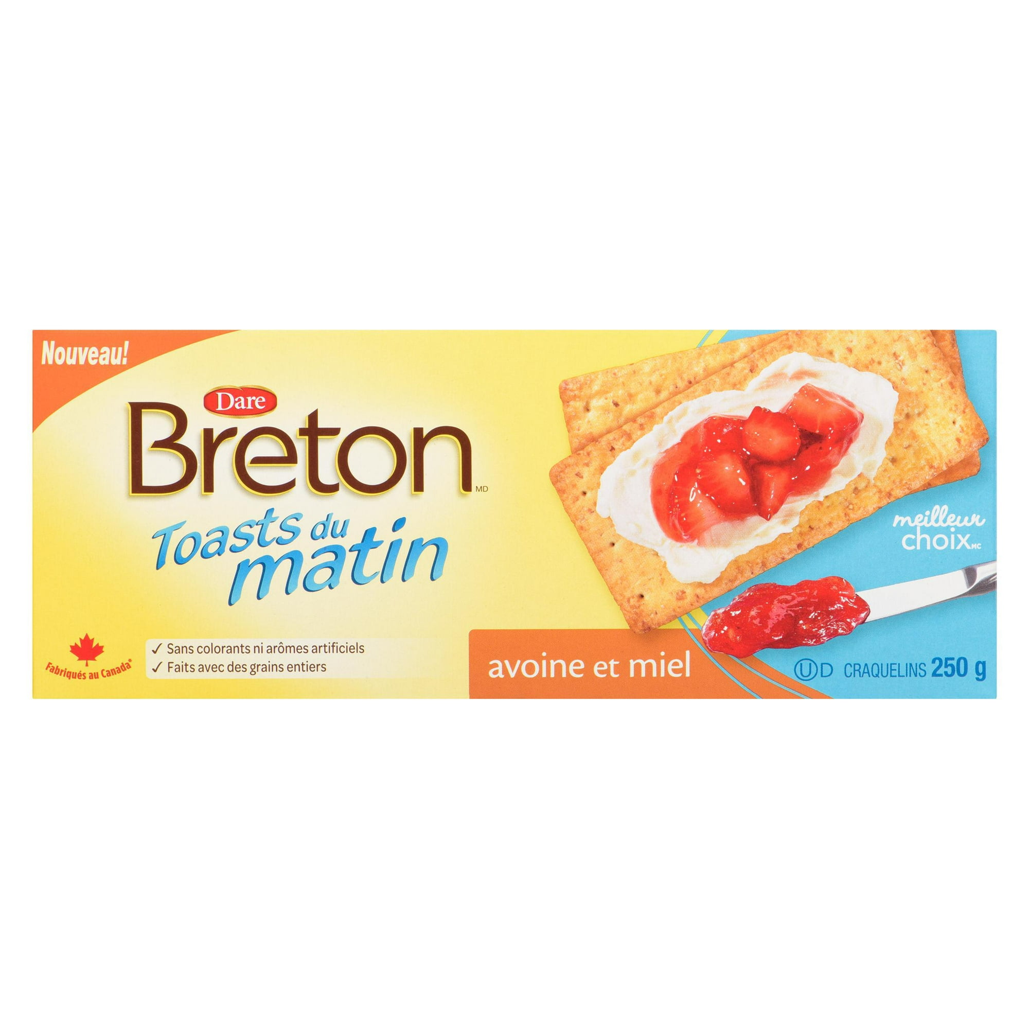 Breton Toasts du Matin Avoine et Miel