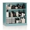 thumbnail image 3 of Palace Imports 100% Solid Wood 32" Bathroom Cabinet with Adjustable Shelves, Aqua Blue, 3 of 3