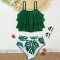 thumbnail image 2 of Gerichy Toddler Girl Swimsuit,Girls Bathing Suit Girls Swimsuits Girls Swimsuit One Piece Halter Bathing Suit Colorful Print Kids Summer Beach Swimwear, 2 of 8