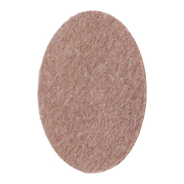 parche para mejorar la concentración de la memoria, parche de enfoque cerebral, soporte de atención portátil, atención médica segura para el hogar para estudiantes parche redondo beige, vista frontal centrada con textura fibrosa tipo tela y borde recortado visible; especificación: paquete de 50, apto para niños y adultos; a menudo usado como apoyo durante sesiones de estudio.
