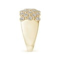 thumbnail image 3 of ANGARA Natural 0.98 Ct. Diamond Non Eternity Ring in 14K Yellow Gold for Women (Ring Size: 12), 3 of 9