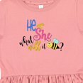 thumbnail image 4 of Inktastic He or She What Will It Be? Girls Toddler Dress, 4 of 5