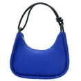 thumbnail image 1 of Moon Crescent Handbag Solid Color Nylon Underarm Purse Bag Casual Women Pure, 1 of 7