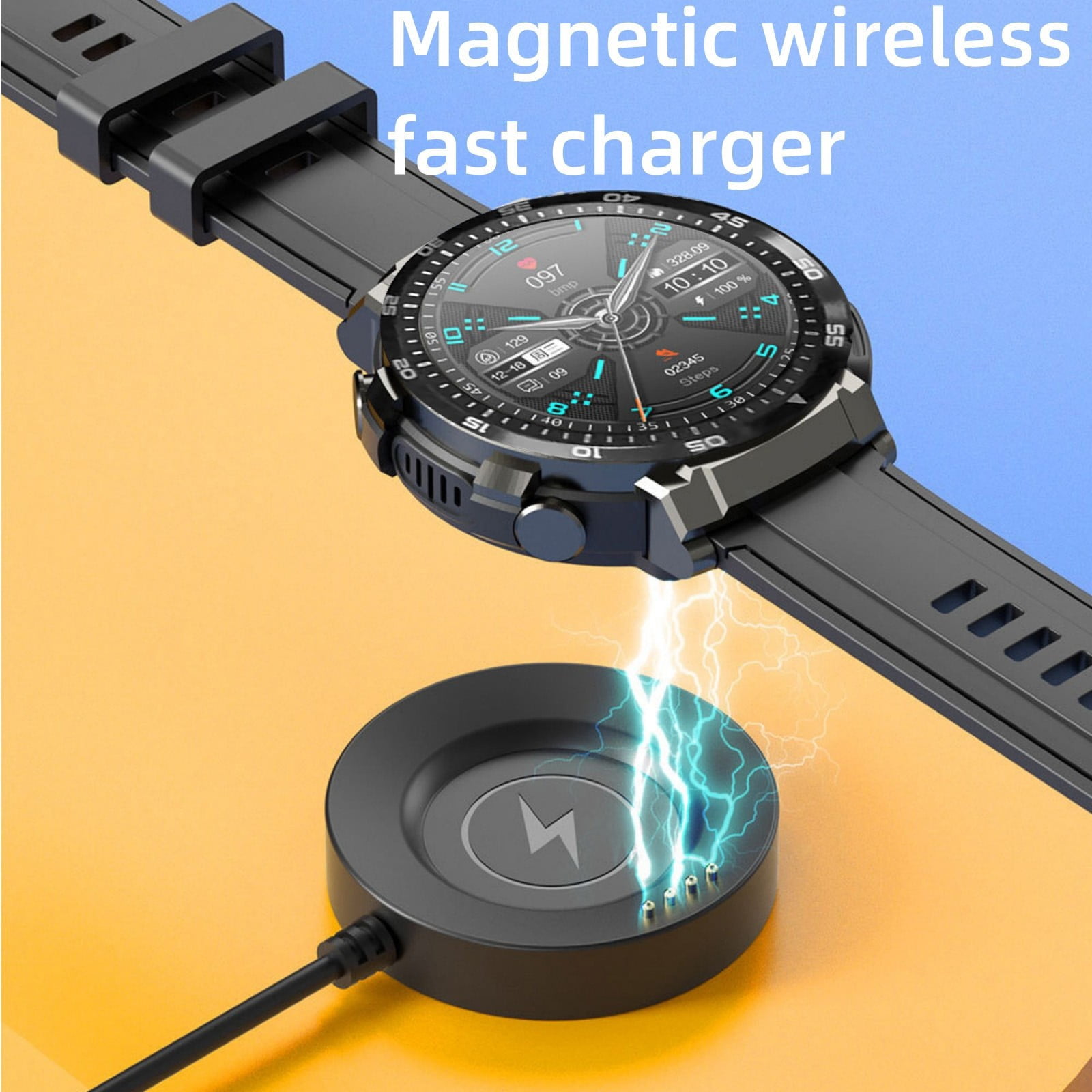 Bluetooth Headphones Smart Watch With Earbuds Round Fitness Watch 1.28 Inch Bluetooth Watch With Step Calories Sleep Monitor For IOS & Android Noise Cancelling Headphones
