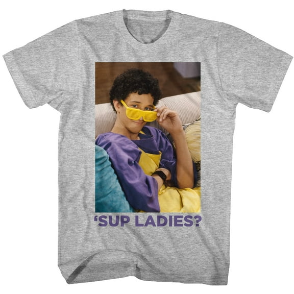Saved by the Bell Sup Ladies Gray Heather Adult T-Shirt