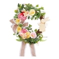 thumbnail image 2 of RKSTN Easter Wreaths for Front Door 13.77 Inch Green Home Decor for Wall Porch Window Spring Summer Wreath for All Seasons, 2 of 9
