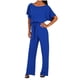 thumbnail image 1 of Mono Para Mujer de Moda Cuello Redondo Sólido Verano Bandag Manga Corta Pantalones Mono Odeerbi  ODB-4, 1 of 5