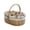 Beige2,25x20x26cm, variant on Magazine Holder Wall Basket Water Hyacinth Woven Mail Organizer, Wicker Wall Hanging Baskets for Magazines, Letters & Storage Decorative Mail Holder, Magazine Rack, Hanging Basket 11.8x4.3x7.9 Inch