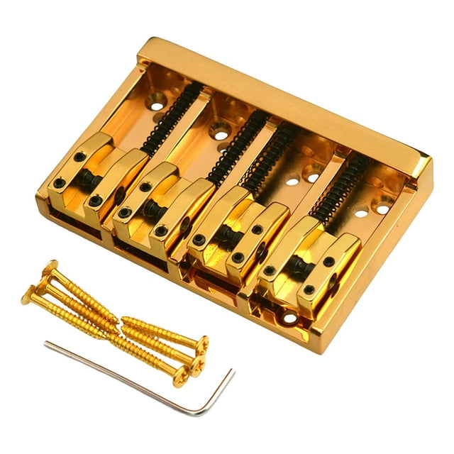 Wweixi Guitars Bridges Tail Piece Top Load LP Parts Durable Replacement Accessory Electric Guitar Zinc Alloy Saddle Bridge