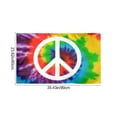 thumbnail image 6 of Peace Sign Flag 3x5 Ft, Durable Polyester Peace Symbol Banner with Brass Grommets for Indoor Outdoor Decor, 6 of 6