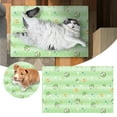 thumbnail image 1 of TIELUTT Pet Mat for Dogs Cats Summer Ice Pad Indoor Comfort Durable Pet Bed for All Animals Cat Pads Sleeping and Peeing Cool Pack for Dogs Chillipads Heated Kennel Mats for Dogs German Dog Bed, 1 of 4