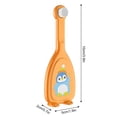 thumbnail image 2 of Moyic Cepillo de de silicona de mano en forma de U, boquilla para niños enteros, de doble cara, suministros de viaje Suministros de limpieza para el hogar Naranja, 2 of 6