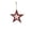 A005- Style E, variant on Rustic Farmhouse Metal Wall Decor Patriotic Star Hanging Wrought Iron Wall Art for Living Room Front Porch Fourth of July Decorations Red White and Blue Accent