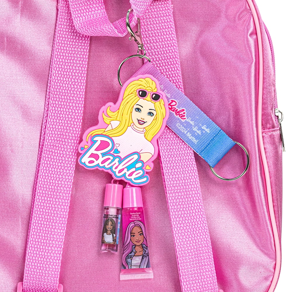 Barbie Lip Gloss Small Keychain Set