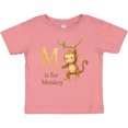 thumbnail image 3 of Inktastic M is for Monkey Boys or Girls Baby T-Shirt, 3 of 5