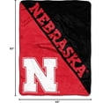 thumbnail image 2 of Couverture en Micro Raschel Unisexe-Adulte NCAA, 2 of 2