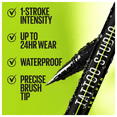 thumbnail image 5 of Maybelline Tattoo Studio Ink Pen Eyeliner 24 Hours of Wear, Jet Black, 5 of 8