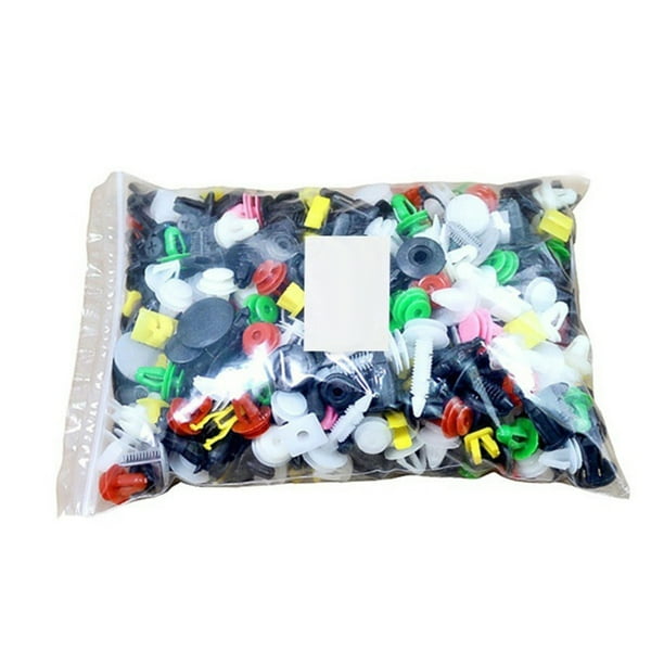 Scienceny 50 piezas de remaches para carrocería de coche, retenedor de puerta Interior, pasadores de empuje, sujetadores de parachoques, Kit de Vehículos, repuestos y accesorios Mis