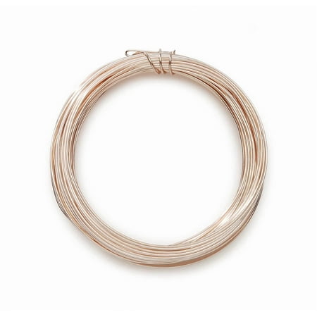 Rose Gold Colored Jewelry Wire: 26 gauge