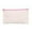 Pink, variant on Luckky Canvas Makeup Bags, Blank DIY Crafts Zipper Pouch Multipurpose Pencil Case for Cosmetic, Travel Toiletry, 6 Colors Zipper ((Dark Gray)1 PCS)