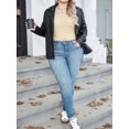 thumbnail image 5 of Weardear Plus Size Tops for Women Scoop Neck Long Sleeve Tight T Shirts Casual Basic Tunic Tops, 5 of 6