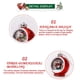 thumbnail image 5 of Claus Muñeco De Nieve Colgantes Led Adornos Colgantes Para Decoraciones Navideñas Sweethay HA042652-03, 5 of 6