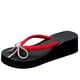 thumbnail image 2 of Sandalias de tacón con punta abierta para mujer, zapatos con lazo y punta abierta, sandalias cómodas, informales, cómodas, para la playa Wmkox8yii  hj789, 2 of 9
