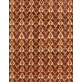 thumbnail image 1 of Ahgly Company Machine Washable Indoor Rectangle Abstract Tomato Red Area Rugs, 3' x 5', 1 of 7
