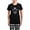 With Checker Pant, variant on CafePress - COTTONTAIL CREW Pajamas - Women's Short Sleeve Print T-Shirt and Pants Dark Cotton Pajama Set