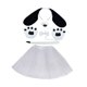 thumbnail image 2 of Disfraz de cachorro con orejas y cola, accesorios de cosplay de cola larga, diadema para perro Con falda, 2 of 9