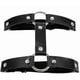 thumbnail image 1 of 2pcs Gothic Double Row Garters Leg Ring Leg Elastic Punk Harness Garter Belt, 1 of 5