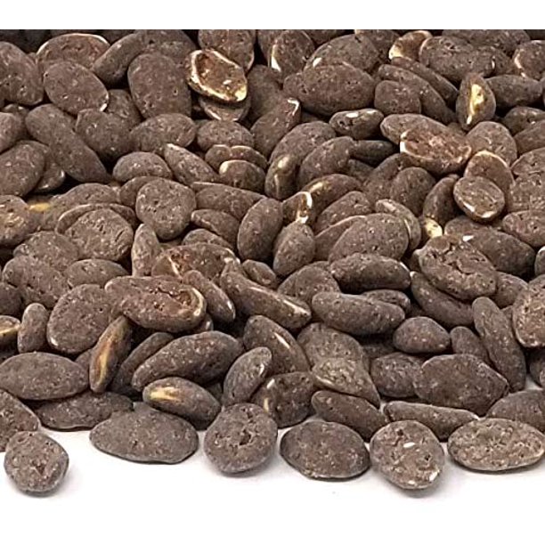 Funtasty Cocoa Coated Almonds Halves, Cocoa Dusted Almonds, Bulk Pack
