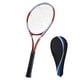 thumbnail image 2 of Raqueta de tenis de 27 pulgadas, raqueta de tenis individual, juego de entrenamiento de competición para principiantes con bolsa de transporte para adultos, estudiantes, mujeres y hombres, color rojo, 2 of 10
