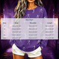 thumbnail image 3 of Womens Halloween Dancing Skeleton Sweatshirts Spooky Season Crewneck Shirt Long Sleeve Horror Skull Pullover Top, 3 of 5