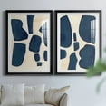 thumbnail image 6 of Wexford Home Blue Pieces I Abstract Art, Framed Art, 26.5" x 36.5" Black Frame, Ready-Hang, 6 of 9