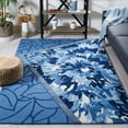 thumbnail image 2 of SAFAVIEH Fifth Avenue Deborah Abstract Area Rug, Blue/Ivory, 4' x 6', 2 of 8